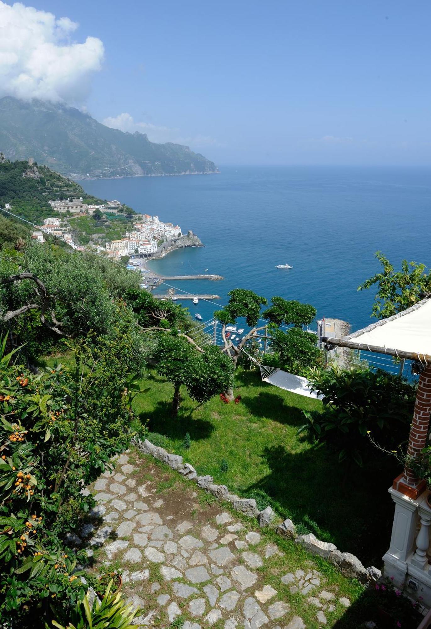 Bed and Breakfast H.H.Le Palme Amalfi Exteriér fotografie