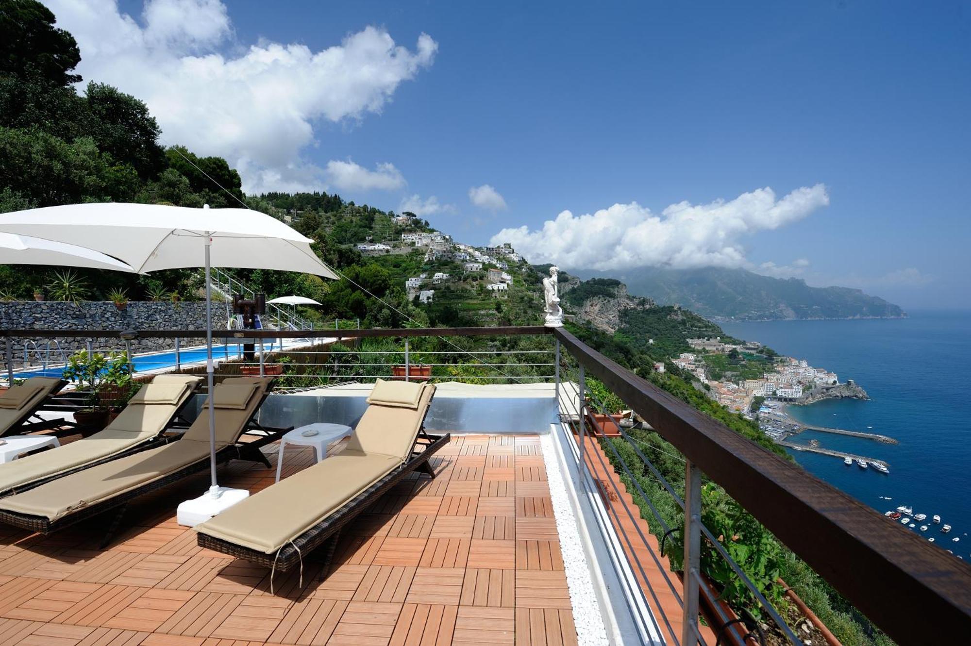 Bed and Breakfast H.H.Le Palme Amalfi Exteriér fotografie